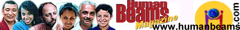 Human Beams Magazine, articles, editorials, opinions on issues world wide.